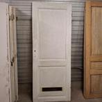 Massieve houten deuren & tweeslagdeur met glas, Ophalen, Gebruikt, 80 tot 100 cm, Binnendeur