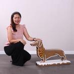 Gingerbread Dog Lengte 81 cm, Diversen, Ophalen, Nieuw