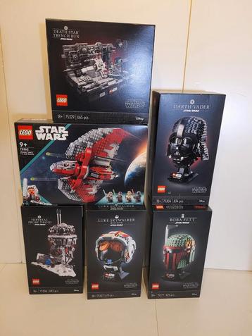 Lego Star Wars collectie te koop wegens pensioen. Verzegeld 