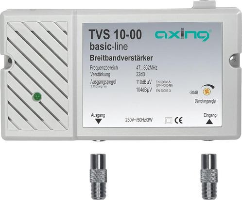 Ampli DVB-T2 Axing TVS 10-00, Audio, Tv en Foto, Versterkers en Ontvangers, Nieuw, Ophalen of Verzenden