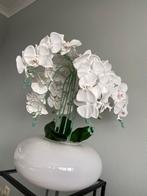 Prachtige witte kunst orchidee, Huis en Inrichting, Ophalen of Verzenden, Zo goed als nieuw
