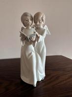NAO by Lladró porseleinen beeldje – 2 engeltjes lezend, Enlèvement, Comme neuf