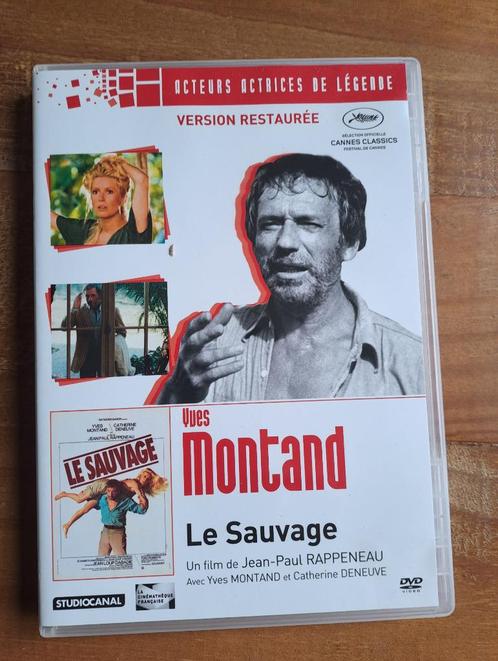 Le sauvage - Catherine Deneuve - Yves Montand, Cd's en Dvd's, Dvd's | Komedie, Gebruikt, Overige genres, Ophalen of Verzenden