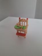 Sylvanian Families (set nr 5221) - hoge eetstoel, Kinderen en Baby's, Speelgoed | Poppenhuizen, Ophalen of Verzenden, Zo goed als nieuw
