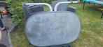 tuinstoelen en tafels, Tuin en Terras, Ophalen, Gebruikt, Kunststof, Stapelbaar