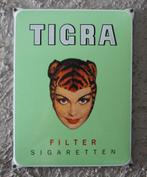 Zeer zeldzaam origineel TIGRA reclamebord, Ophalen of Verzenden, Zo goed als nieuw, Reclamebord