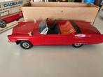 BANDAI -7658- Kingsize Cadillac Convertible - Rood - Werkt o, Ophalen of Verzenden