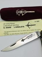 Laguiole Extra G. David L’ Arbalète 18 cm France Mircarta HA, Ophalen of Verzenden, Nieuw