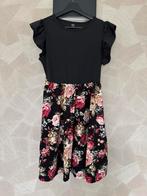 SHEIN - Zwart Bloemenjurkje - Maat M, Maat 38/40 (M), Zwart, Nieuw, Ophalen of Verzenden