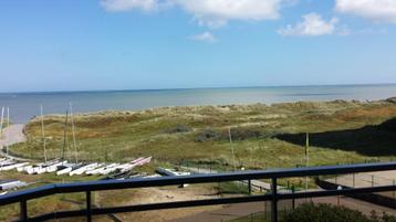 La Panne, grand studio, vue frontale sur la mer, + parking, Immo, 35 à 50 m², Province de Flandre-Occidentale
