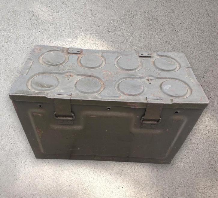 Britse WO2 Army Munitiekist 1944, Verzamelen, Militaria | Tweede Wereldoorlog, Ophalen of Verzenden