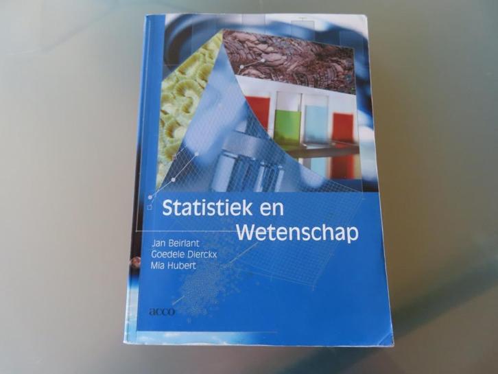 Statistiek en wetenschap –  Jan Beilant, Goedele Dierickx, M, Boeken, Wetenschap, Gelezen, Overige wetenschappen, Ophalen of Verzenden