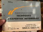 Revue Technique Automobile Simca, Enlèvement ou Envoi