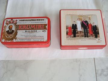 boites en métal ,  Delacre , Krumini, vintage beschikbaar voor biedingen