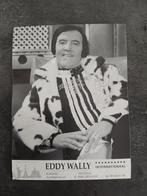 Gesigneerde Flyer van Eddy Wally, Gebruikt, Ophalen of Verzenden, Prent, 1980 tot heden