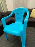 Set, blauw zeteltje en geel krukje, Kinderen en Baby's, Ophalen, Zo goed als nieuw