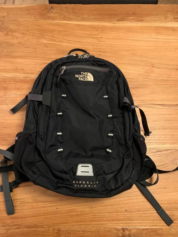 North Face Borealis Classic, Handtassen en Accessoires, Tassen | Rugtassen, Gebruikt, Overige merken, 25 tot 40 cm, 45 tot 60 cm