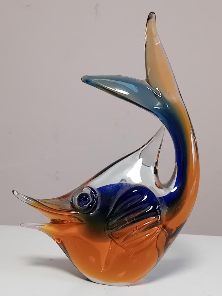 Sculpture de poisson Murano, Antiquités & Art, Enlèvement ou Envoi