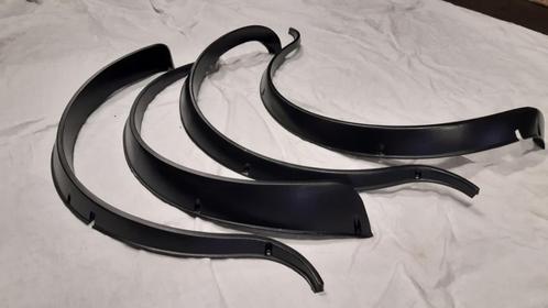 set zwarte spatbord verbreders - plastiek- CLASSIC MINI, Auto-onderdelen, Carrosserie, Spatbord, Mini, Oldtimer onderdelen, Rover