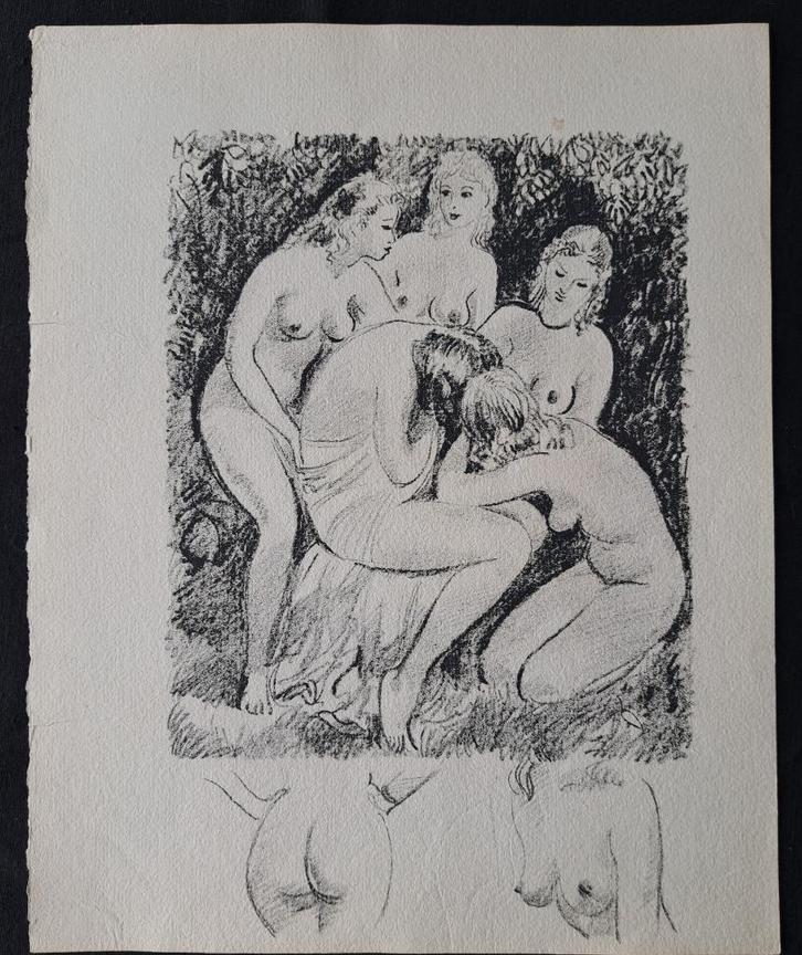Mooi lot - 22 - etsen in nieuwstaat kunstenaars onbekend, Antiek en Kunst, Kunst | Etsen en Gravures, Ophalen of Verzenden