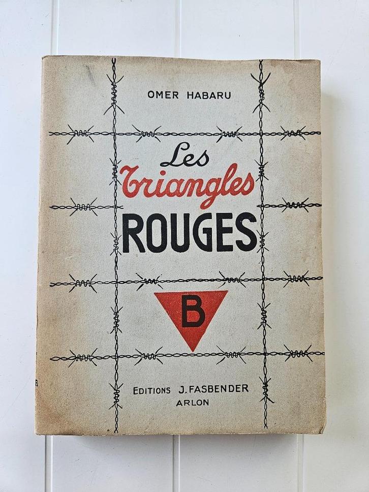 De rode driehoeken - Omer Habaru, Boeken, Oorlog en Militair, Gelezen, Tweede Wereldoorlog, Ophalen of Verzenden