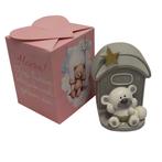 Babycadeau een spaarpot met eigen tekst., Ophalen of Verzenden, Nieuw, 0 tot 6 maanden
