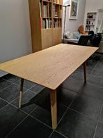 Eiken tafel, Maison & Meubles, Tables | Tables à manger, Comme neuf, Chêne, Rectangulaire, 50 à 100 cm