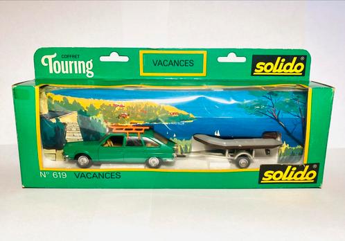 Solido Touring Vacances, Hobby en Vrije tijd, Modelauto's | 1:43, Zo goed als nieuw, Auto, Solido, Verzenden