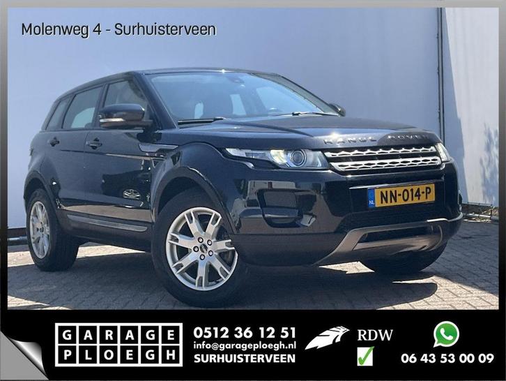 Land Rover Range Rover Evoque 2.2 TD4 4WD Autom Leer Navi Tr, Autos, Land Rover, Entreprise, 4x4, ABS, Airbags, Alarme, Bluetooth