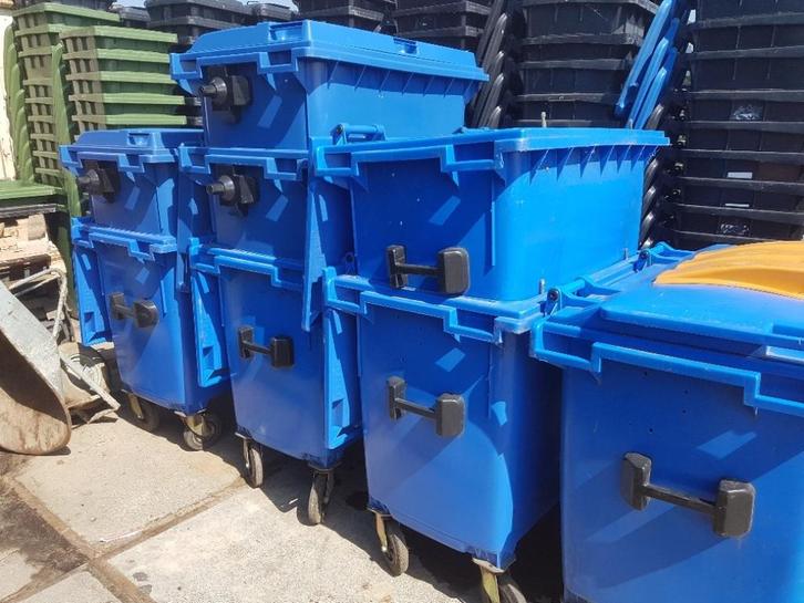 660L Afvalcontainer – Gebruikt maar Goed – Slechts €95,-!, Huis en Inrichting, Woonaccessoires | Prullenbakken, Gebruikt, Kunststof