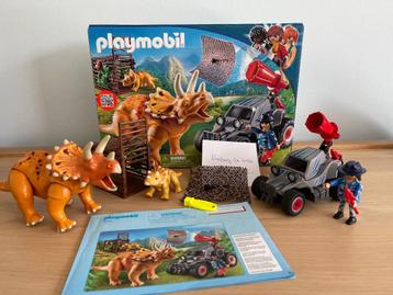 Playmobil Dino 9434 Offroad buggy met dinovangnet