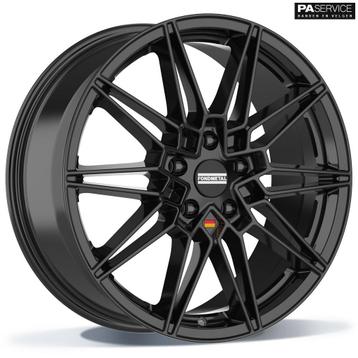 Nw 19 inch Gloss Black Fondmetal Breedset voor BMW 3 G20 G21 beschikbaar voor biedingen