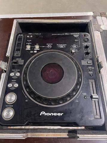 2x Pioneer CDJ-1000MK3 in flightcase, Muziek en Instrumenten, Ophalen, Gebruikt, Dj-set, Pioneer
