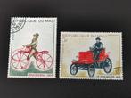 Mali 1968 - vélo ancien, voiture ancienne, Affranchi, Enlèvement ou Envoi, Autres pays