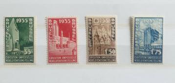 België 386-389 beschikbaar voor biedingen