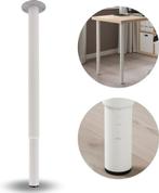 pieds réglables pour table / bureau "OLOV" Ikea, Huis en Inrichting, Tafelonderdelen, Ophalen, Tafelpoot, 50 tot 100 cm, Rond