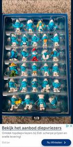 Complete doos met 28 verschillende smurfen., Verzamelen, Smurfen, Ophalen, Zo goed als nieuw, Verschillende Smurfen