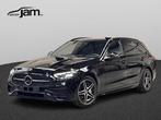 Mercedes-Benz C-klasse Estate 300 e AMG line/Pano/Burm, Auto's, Mercedes-Benz, Automaat, Zwart, 4 cilinders, Zwart
