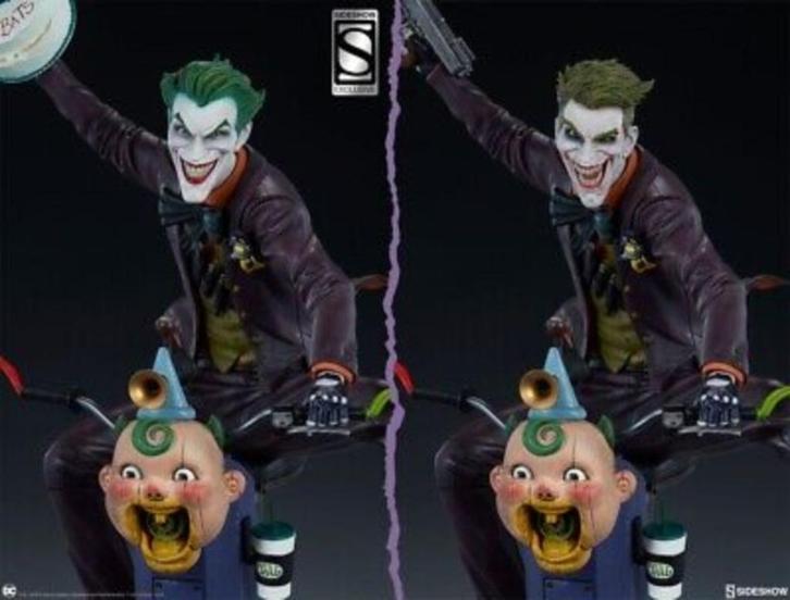 Sideshow Premium Format The Joker Exclusive version, Verzamelen, Film en Tv, Nieuw, Film, Beeldje, Replica of Model, Ophalen of Verzenden