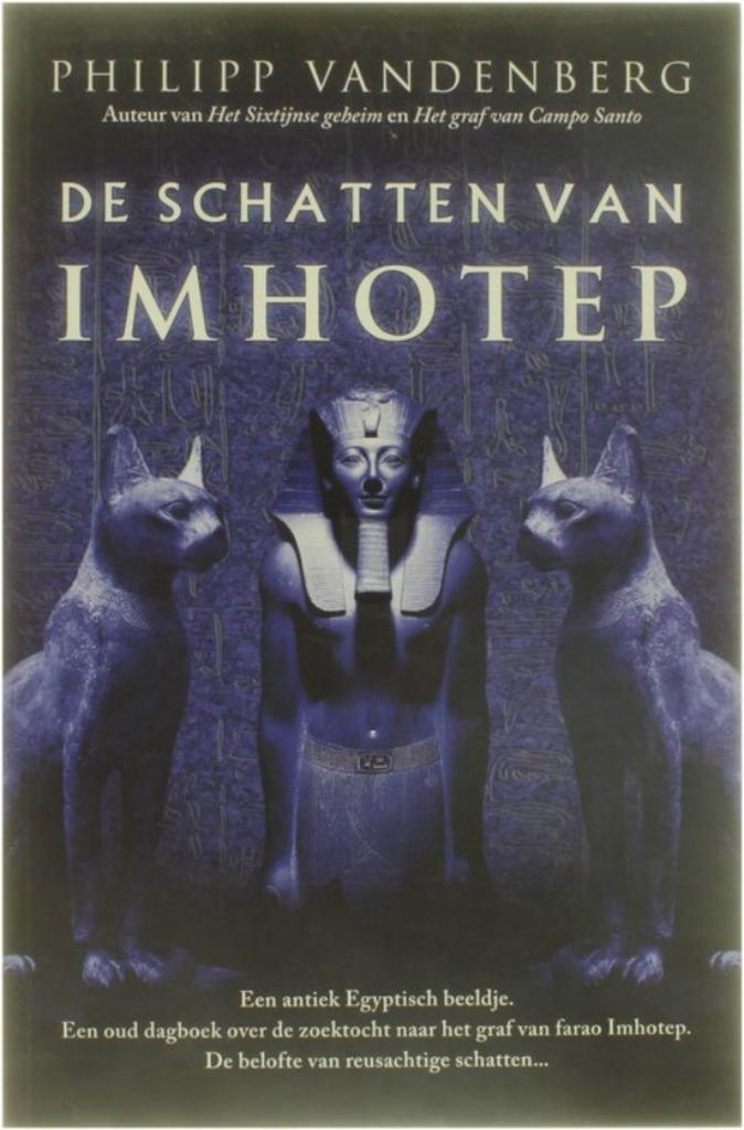 Te Koop Boek DE SCHATTEN VAN IMHOTEP Philipp Vandenberg, Boeken, Thrillers, Gelezen, Europa overig, Ophalen of Verzenden