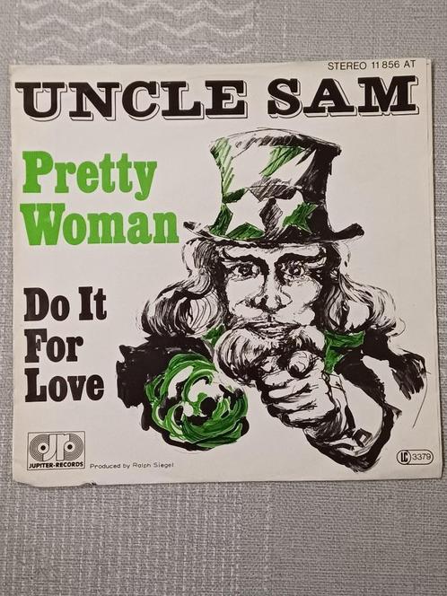 Uncle Sam  – Pretty Woman  1978  nMint, CD & DVD, Vinyles Singles, Comme neuf, Single, Pop, 7 pouces, Enlèvement ou Envoi