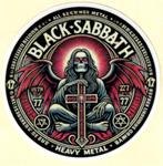 Black Sabbath sticker #1, Verzenden, Nieuw