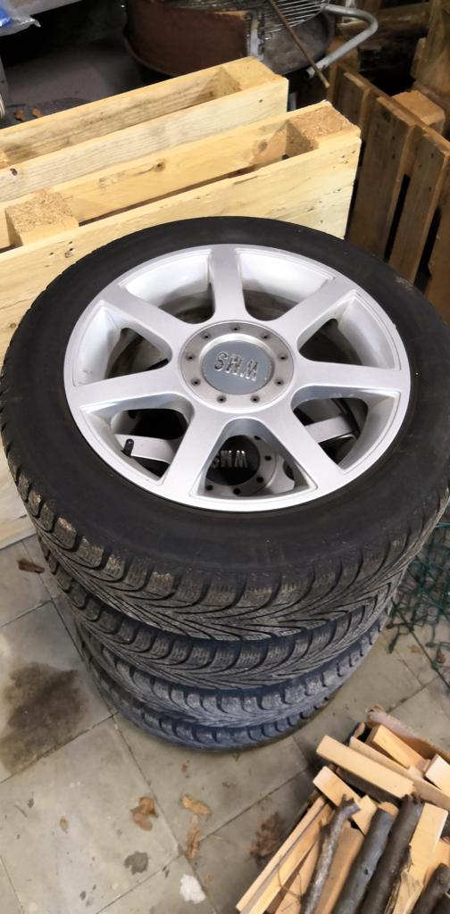 jantes + pneus hiver SEAT / Skoda / VW, Auto-onderdelen, Banden en Velgen, Band(en), Winterbanden, Overige, Overige, Overig, Ophalen