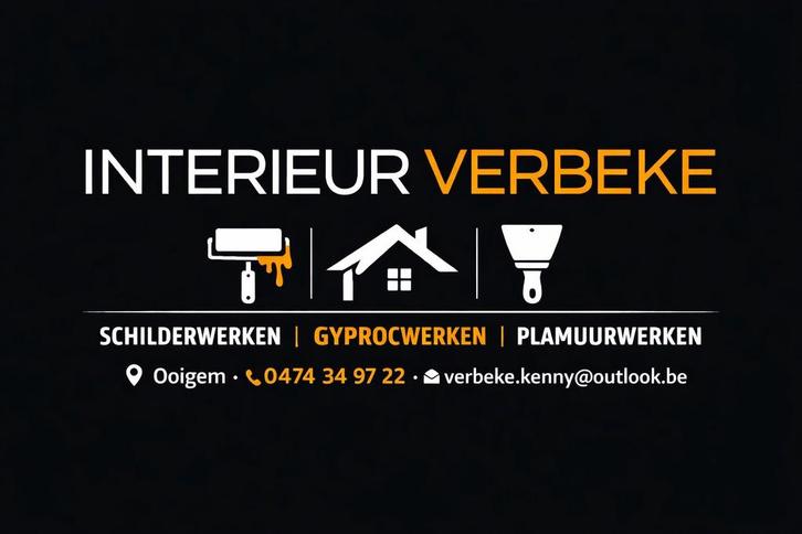 Interieur Verbeke, Services & Professionnels, Peintres & Tapissiers, Papier peint, Peinture intérieure, Peinture extérieure, Peinture décorative