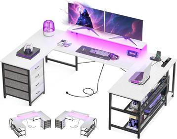 Hoekbureau U-vormig beschikbaar voor biedingen