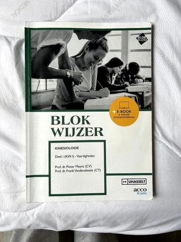 Blokwijzer Kinesiologie DEEL 1 Vaardigheden 