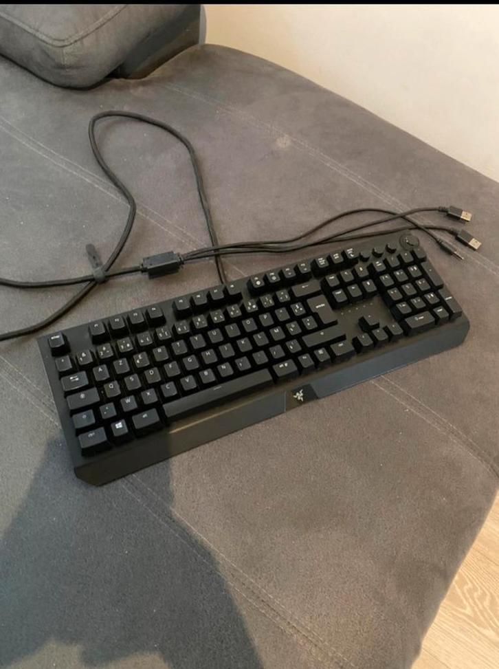 Clavier Gaming Blackwidow Elite, Informatique & Logiciels, Claviers, Utilisé, Azerty, Filaire, Clavier gamer, Enlèvement
