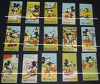 Chocolaterie RUBIS / Volledige reeks MICKEY / 60 plaatjes, Verzenden, Mickey Mouse, Zo goed als nieuw, Plaatje of Poster