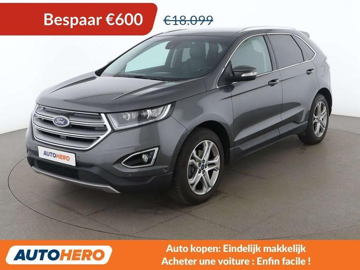 Ford Edge 2.0 TDCi Bi-Turbo Titanium 4x4 (bj 2016), Auto's, Ford, Te koop, Edge, 4x4, ABS, Achteruitrijcamera, Airbags, Airconditioning