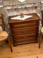 Kastje vier laden hout, Ophalen, Zo goed als nieuw